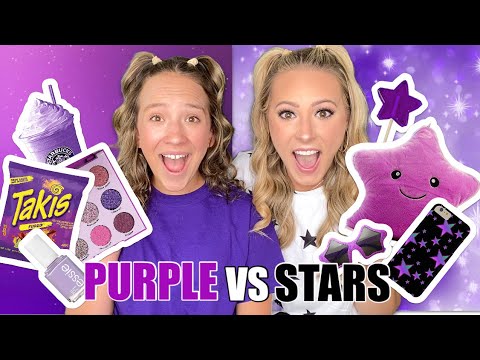 PURPLE 💜🦄🍇 VS STARS ⭐️✨💫 TARGET SHOPPING CHALLENGE!