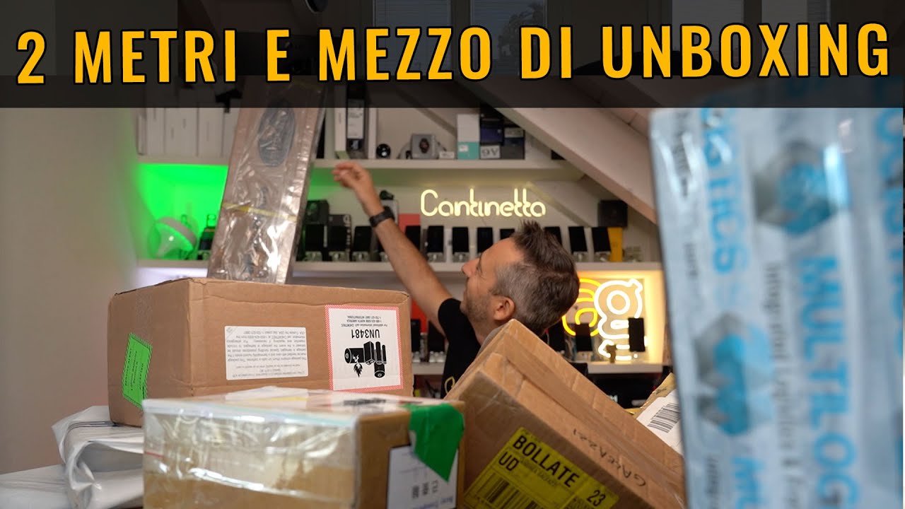 Unboxing...MA SONO LORO?!?! Shhhhh.... - YouTube