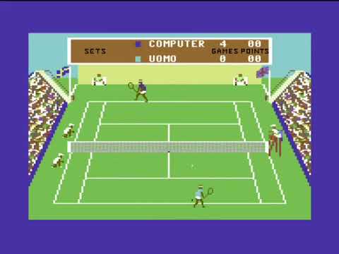 MATCH POINT - COMMODORE 64 - LINGUAGGIO MACCHINA N.4 - CASSETTE DA EDICOLA - LATO A