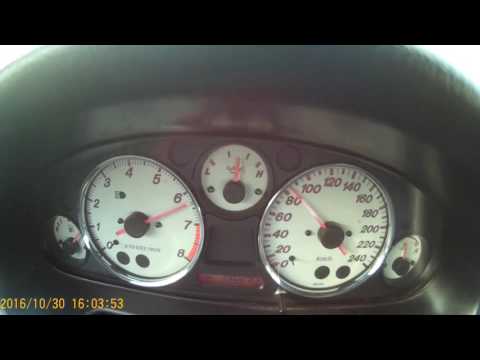 Mazda MX-5 NBfl 1.6 stock Acceleration 0 - 100 km/h