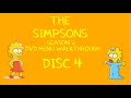 The Simpsons Season 2 DVD Menu Walkthrough Disc Four