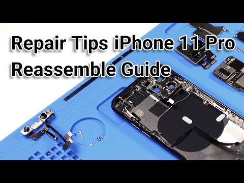 How to Reassemble the iPhone 11 Pro After Teardown | Repair Basics