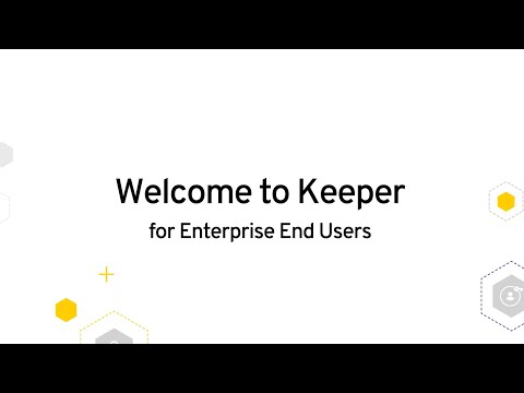 Welcome to Keeper Business and Enterprise for End Users