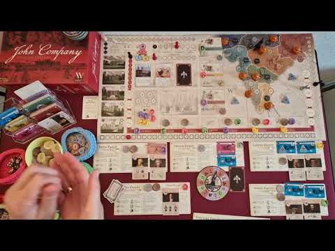 John Company (2.kiadás) társasjáték - 2. Játék bemutatása, Család (Family) fázis - vrnk