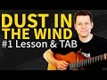 Guitar Lesson & TAB: Dust In The Wind p1 ...