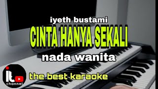 Download lagu cinta hanya sekali karaoke nada wanita mp3