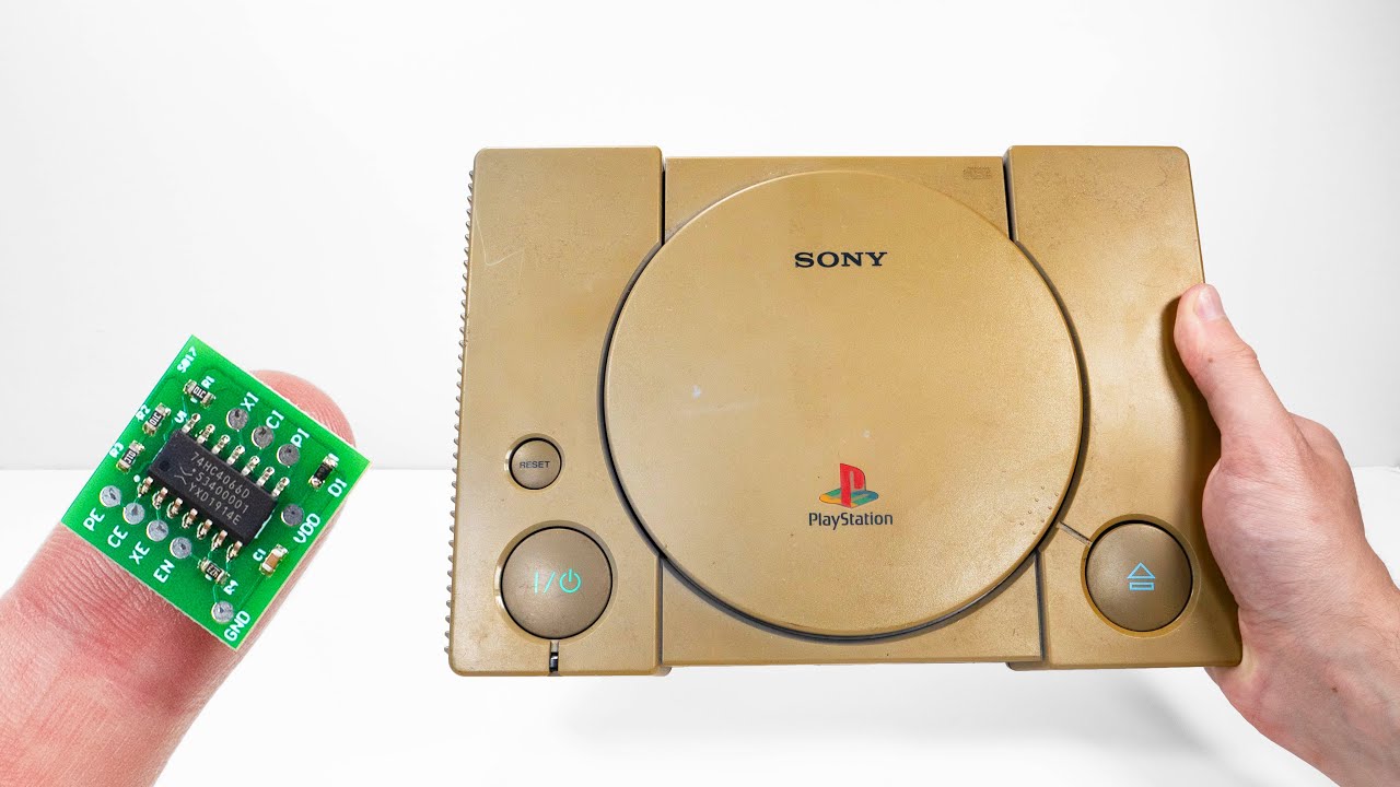 Restoration \u0026 Upgrade of PlayStation with a Spider Nest Inside