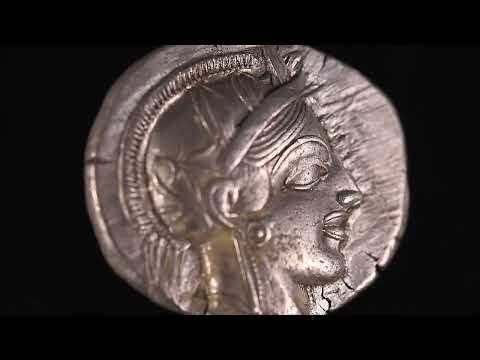 Attica, Tetradrachm, ca. 454-404 BC, Athens, Argento, NGC, AU 5/5-3/5