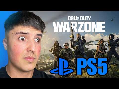 Jugué WARZONE en PS5 por PRIMERA VEZ...