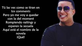 Daddy Yankee - La Nueva y La Ex (LYRICS)