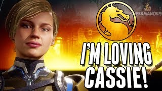 I&#39;m LOVING Cassie Cage! - Mortal Kombat 11: &quot;Cassie Cage&quot; Gameplay