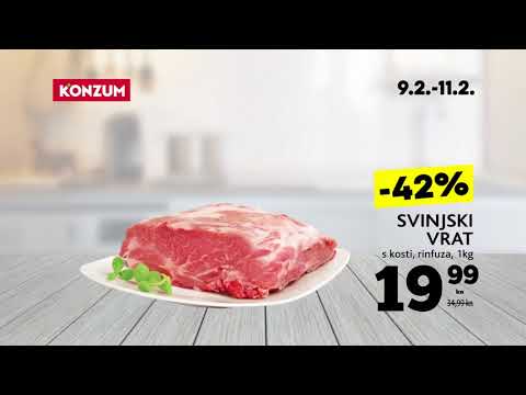 Konzum vikend akcija od 09.-11.02.2018.