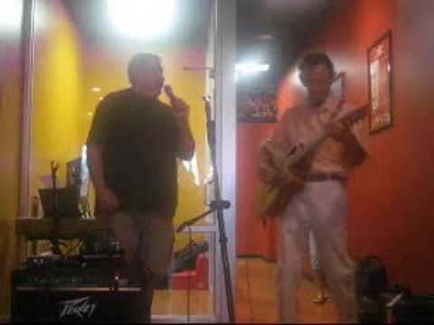 Singer/Songwriter Rob Gorley performing at Barney's coffee in Bradenton, Florida