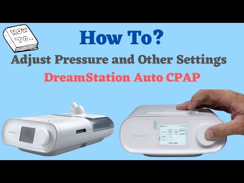 Basic Setting of Philips Respironics Dreamstation Auto Cpap