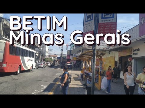 BETIM - Minas Gerais - Centro da cidade e ruas próximas