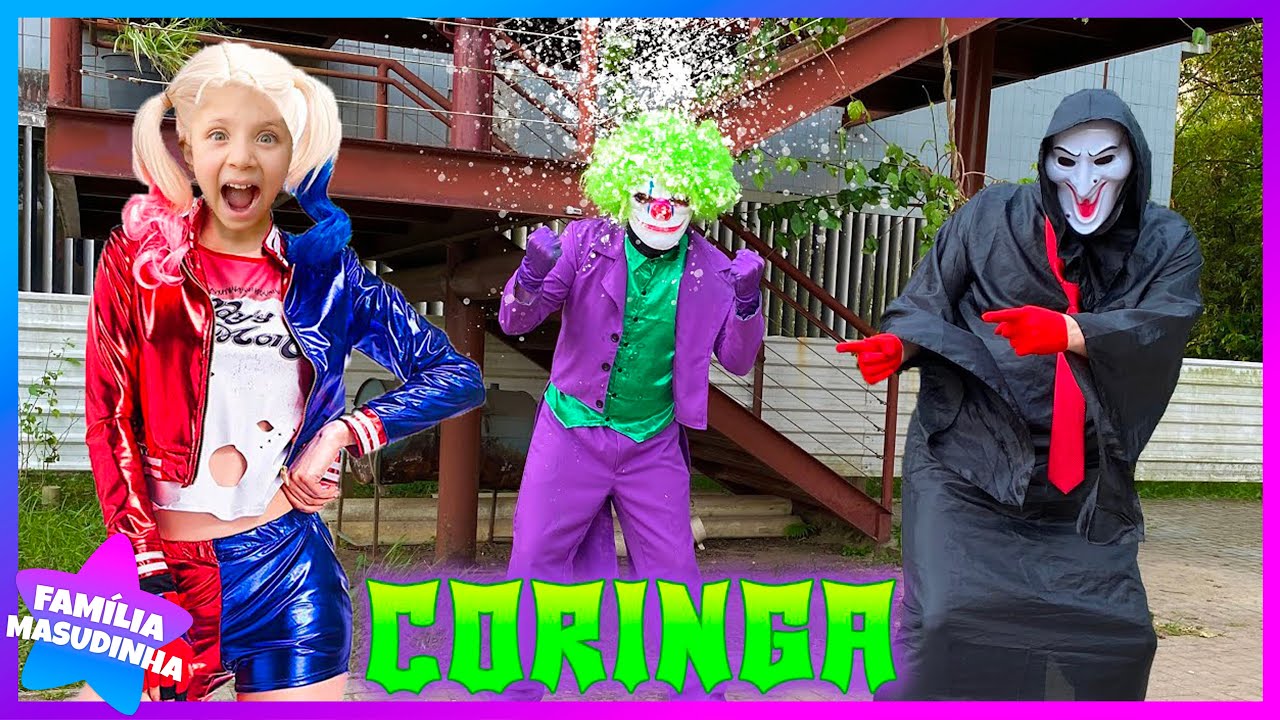 MASUDINHA VIROU ARLEQUINA E PEGAMOS O CORINGA ★ FAMÍLIA MASUDINHA ★