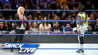 Alexa Bliss interrupts injured SmackDown Women&#39;s Champion Naomi: SmackDown LIVE, Feb. 14, 2017