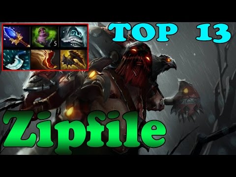 Dota 2 - TOP 13 Pudge in Dotabuff - Pub Match Gameplay!
