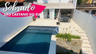 Sobrado com piscina à venda em São Caetano do Sul