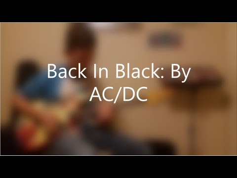 Guitar Lesson // Back In Black - AC/DC