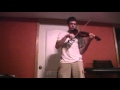 Don't You Wanna Stay violin cover 