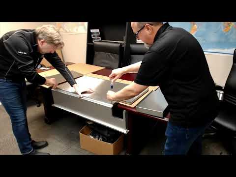 Blaze Grills - how to assemble a "flat-packed" insulated jacket.