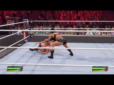 Chyna Vs Alexa Bliss WWE 2K22