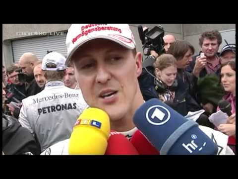 2011  GP von Kanada - Interview mit Michael Schumacher