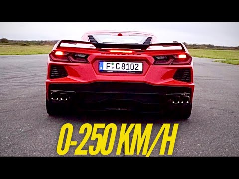 Corvette C8 Stingray (European Spec) : 0-250 km/h