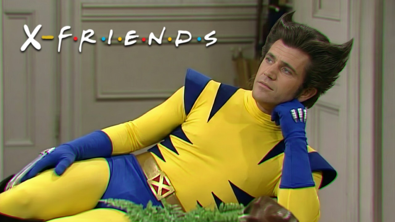 X-FRIENDS (1991) | 90s X-Men Sitcom Intro | Mel Gibson, Jim Carrey (Concept)