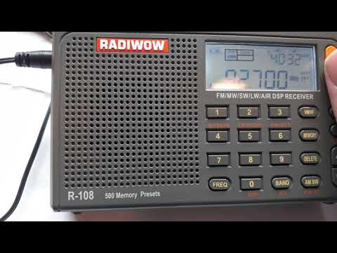 Sheridan, WY Daytime Bandscan (AM, SW, and FM)