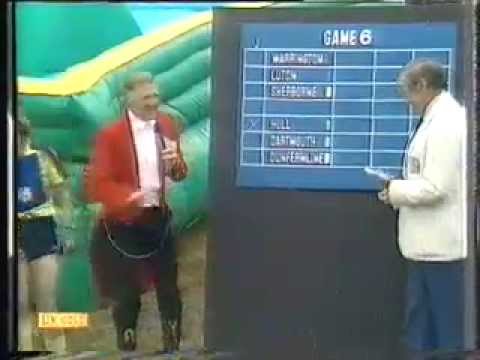 Stuart Hall on Sue Rowe - It's A Knockout 1981