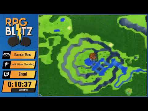 Secret of Mana Any% (1 player 2 controllers) by Zheal - RPGBlitz2020