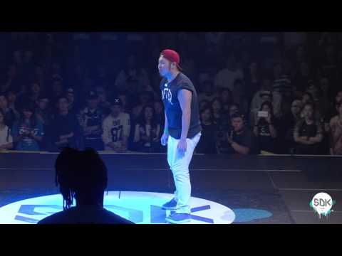 SDK ASIA 2016 Finals - Hip Hop 1on1 - Shun Vs AJ