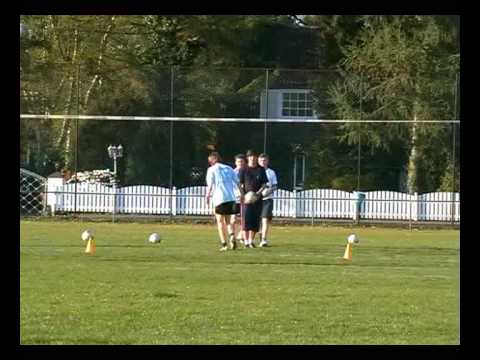 VfL Kellinghusen Training Zuspiel von vorne