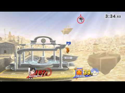 Bayonetta Vs. Pikachu (SSB4)