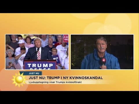 Trump avslöjar sitt kvinnoförakt - Nyhetsmorgon (TV4)