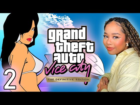 PLANE DRIVE-BY! | GTA: Vice City, Definitive Edition, Part 2 (Twitch Playthrough)