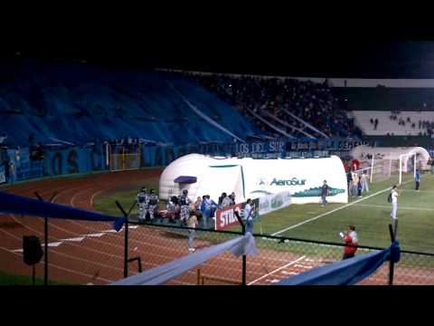 "Recibimiento BLOOMING vs oriente ( Platea Celeste )" Barra: Los Chiflados &bull; Club: Blooming