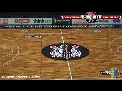 CHAMADA PARA AO VIVO CORINTHINAS X AABB/MAPFRE