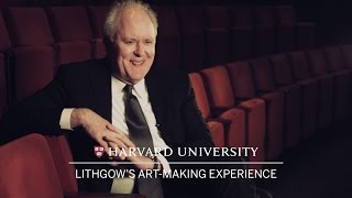 John Lithgow talks about his art-making experiences