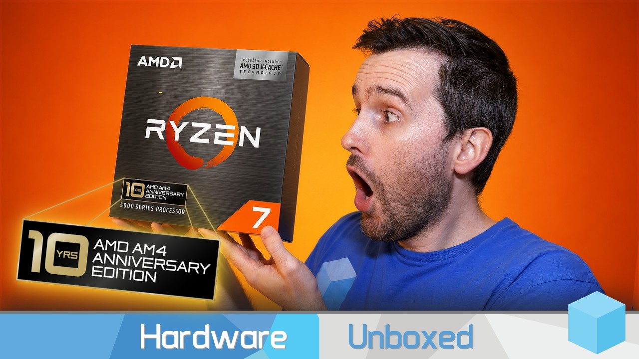The 5800X3D Returns! AMD Officially Brings Back AM4 Gaming King