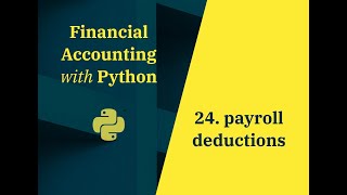 Accounting - Payroll Deductions