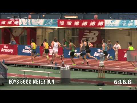 Boys 5000m Section 1 - New Balance Nationals Indoor 2013