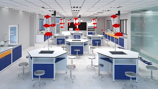 Thiết kế phòng thí nghiệm khoa học trường học