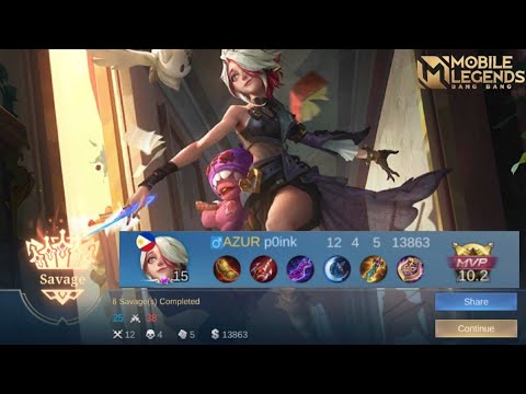 HOW TO PLAY MELISSA CURSED NEEDLE SAVAGE MOBILE LEGENDS BANG BANG