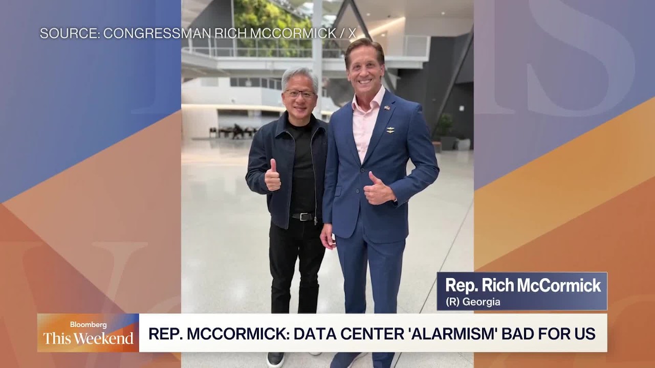 Rep. McCormick Warns Against Slowing AI Buildout - Bloomberg Podcast