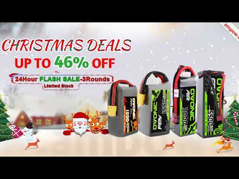 Christmas RC Lipo Battery Deals&Sale 2021 for FPV, Car, AirPlane, etc