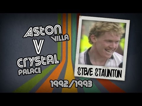 STEVE STAUNTON - Villa v Palace, 92/93 | Retro Goal