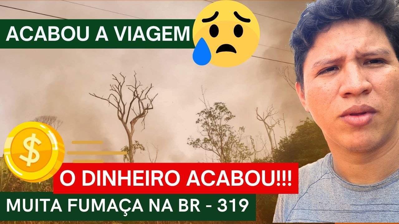O DINHEIRO ACABOU 😱 FIZEMOS A BR 319 EM UM SÓ DIA - T1EP20